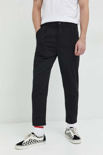 Kalhoty Only & Sons pánské, černá barva, jednoduché