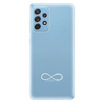 Odolné silikonové pouzdro iSaprio - čiré - Infinity - Samsung Galaxy A72