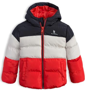Dětská zimní bunda LEMON BERET MINI ADVENTURES červená Velikost: 68