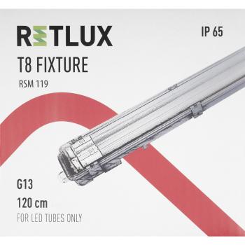 RSM 119 přisaz.IP65 1,2m pro 2xT8 RETLUX