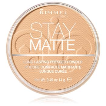 Rimmel Stay Matte pudr odstín 006 Warm Beige 14 g