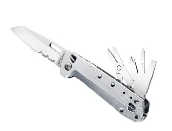 Leatherman nůž free k4x silver