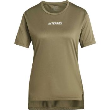 adidas TERREX MULTI T-SHIRT Dámské triko, khaki, velikost