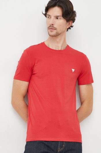 Tričko Guess červená barva