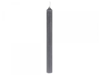 Granitová úzká svíčka Taper coal - Ø 1,2 *13cm / 2.5h 70087527 (70875-27)