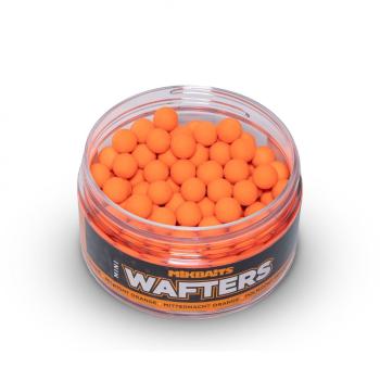 Mikbaits Mini Boilie Wafters 100ml - Půlnoční Pomeranč 8mm