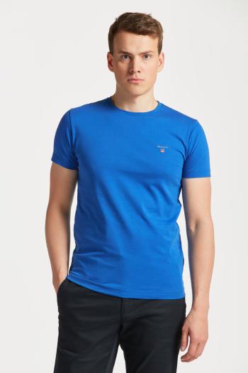 TRIČKO GANT ORIGINAL SLIM T-SHIRT modrá M