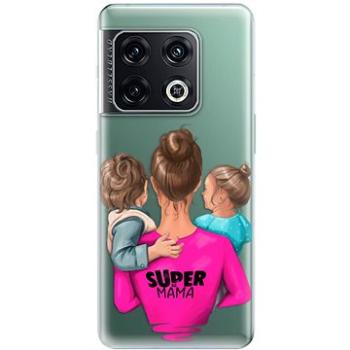 iSaprio Super Mama - Boy and Girl pro OnePlus 10 Pro (smboygirl-TPU3-op10pro)