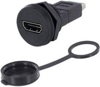 HDMI adaptér encitech 1310-1033-01 adaptér, vestavný, pólů 19, černá, 1 ks