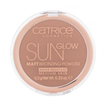 Catrice Sun Glow Matt 9,5 g bronzer pro ženy 030 Medium Bronze