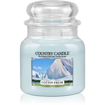 Country Candle Cotton Fresh vonná svíčka 453 g