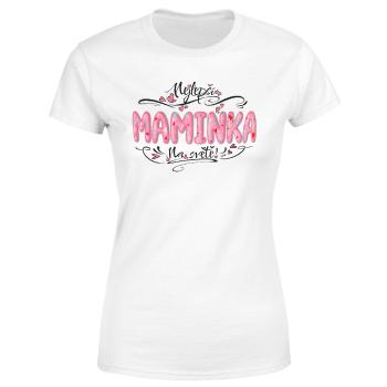 Tričko Nejlepší maminka – pink (Velikost: 2XL)