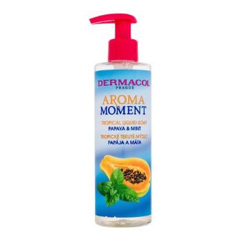 Dermacol Aroma Moment Papaya & Mint Tropical Liquid Soap 250 ml tekuté mýdlo unisex