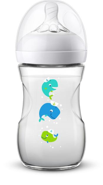 Philips Avent Láhev Natural 260 ml 1 ks velryba