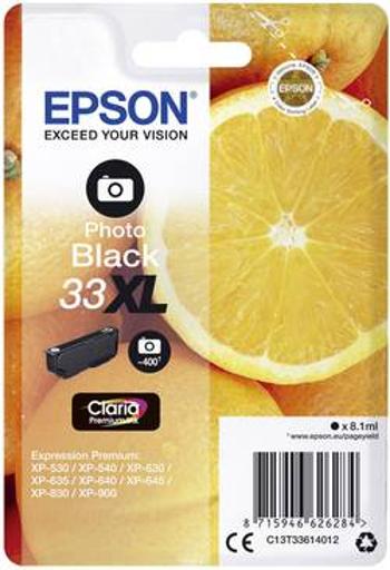 Epson Ink T3361, 33XL originál foto černá C13T33614012