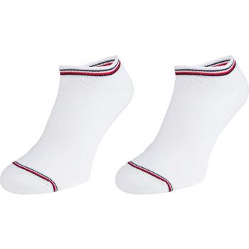 Tommy Hilfiger MEN ICONIC SNEAKER 2P Pánské ponožky, bílá, velikost 43-46