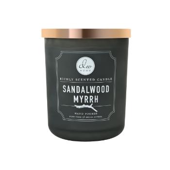 DW Home Sandalwood Myrrh vonná svíčka ve skle s vůní myrty a santalového dřeva 425,53 g
