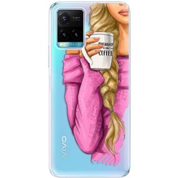 iSaprio My Coffe and Blond Girl pro Vivo Y21 / Y21s / Y33s (coffblon-TPU3-vY21s)