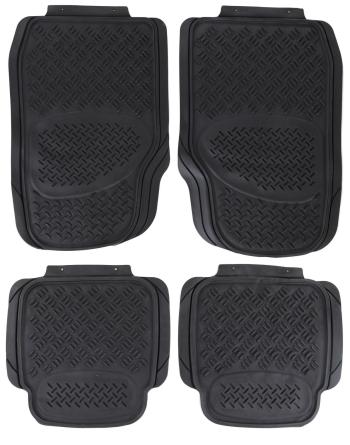 Univerzální gumové autokoberce CAR MAT UNI SET 3, komplet, 4ks SIXTOL