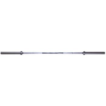 SVELTUS TRAINING BAR 220 CM x 50 MM Nakládací tyč, stříbrná, velikost