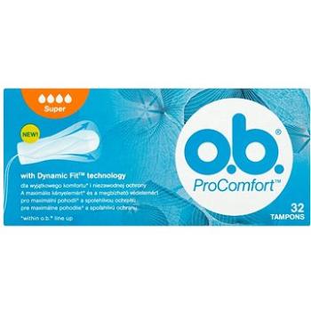 O.B. ProComfort Super Tampons 32 ks (3574661331171)