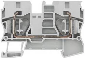 Průchodková svorka přípojka s pružinovým protitahem Siemens 8WH20000AJ00, šedá, 50 ks