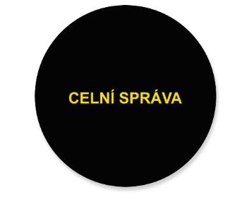 Placka magnet Celní správa