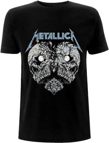 Metallica Tričko Heart Broken Black L