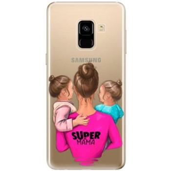 iSaprio Super Mama - Two Girls pro Samsung Galaxy A8 2018 (smtwgir-TPU2-A8-2018)