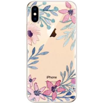 iSaprio Leaves and Flowers pro iPhone XS (leaflo-TPU2_iXS)