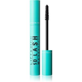 Makeup Revolution 5D Lash voděodolná prodlužující řasenka pro extra objem odstín Black 14 ml