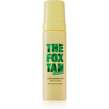 The Fox Tan Rapid Banana Whip přípravek k urychlení a prodloužení opálení bez ochranného faktoru 200 ml