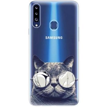 iSaprio Crazy Cat 01 pro Samsung Galaxy A20s (craca01-TPU3_A20s)