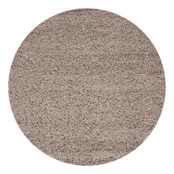 Ayyildiz koberce Kusový koberec Dream Shaggy 4000 beige kruh - 120x120 (průměr) kruh cm Béžová