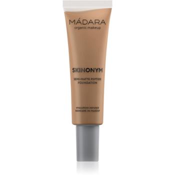 MÁDARA Skinonym Semi-Matte Peptide dlouhotrvající make-up s peptidy odstín #70 Caramel 30 ml