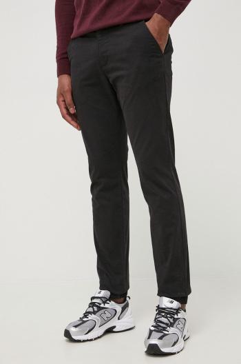 Kalhoty Tom Tailor pánské, černá barva, jogger