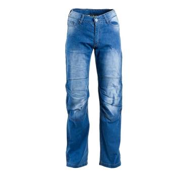 Pánské moto jeansy W-TEC Davosh Barva modrá, Velikost 3XL