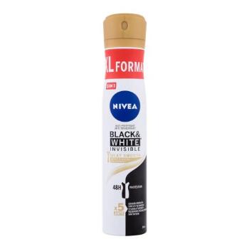 Nivea Black & White Invisible Silky Smooth 48h 200 ml antiperspirant pro ženy deospray