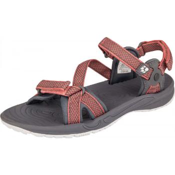 Jack Wolfskin LAKEWOOD RIDE SANDAL Dámské turistické sandály, tmavě šedá, velikost 37