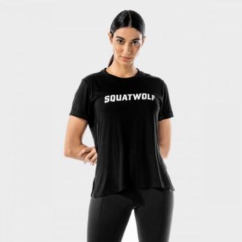 Dámské tričko Iconic Onyx XL - SQUATWOLF