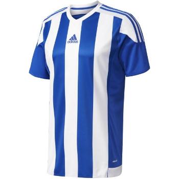 adidas STRIPED 15 JSY JR Chlapecký fotbalový dres, modrá, velikost