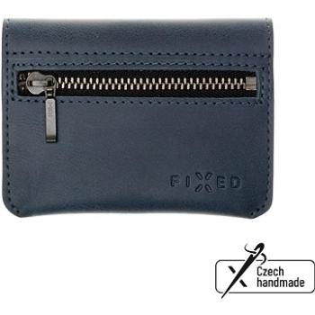 FIXED Tripple Wallet z pravé hovězí kůže modrá (FIXW-TR2-BL)