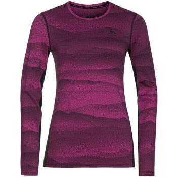 Odlo BL TOP CREW NECK L/S WHISTLER ECO Dámské funkční triko, růžová, velikost M