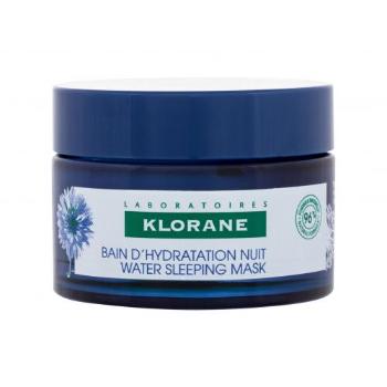 Klorane Cornflower Water Sleeping Mask 50 ml pleťová maska na všechny typy pleti; na rozjasnění pleti; výživa a regenerace pleti