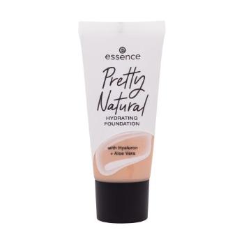Essence Pretty Natural 24h 30 ml make-up pro ženy 130 Cool Ochre na dehydratovanou pleť