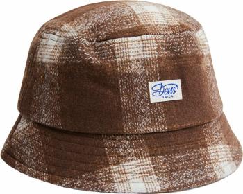 Deus Ex Machina Marcus Bucket Brown Plaid L/XL Čepice