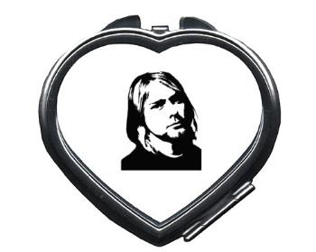 Zrcátko srdce Kurt Cobain