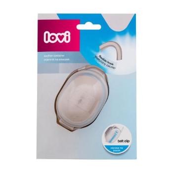 LOVI Soother Container Beige 1 ks pouzdro na dudlík pro děti