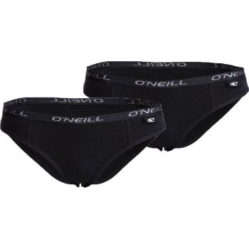 O'Neill SLIP 2-PACK Dámské spodní kalhotky, černá, velikost XL