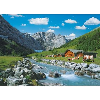 Ravensburger puzzle Rakouské hory 1000 dílků